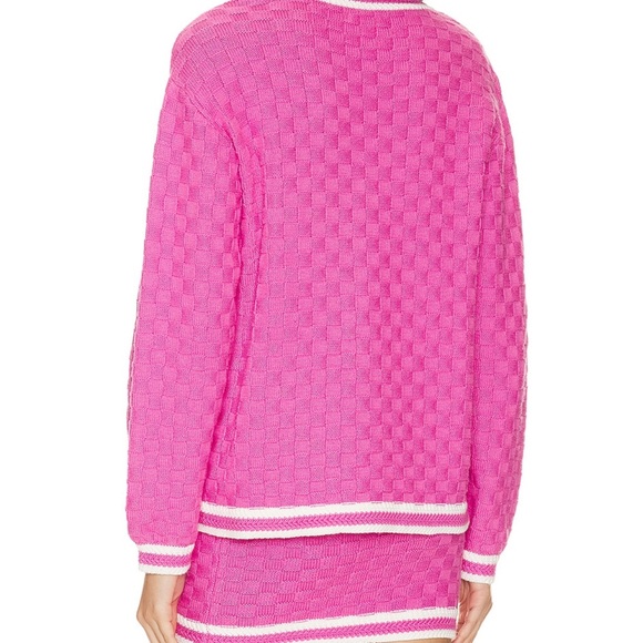 Lovers and Friends Pink Knit Cardigan - Size Large - Picture 4 of 5